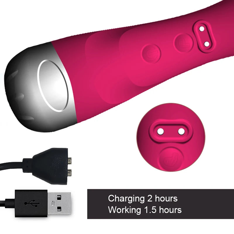 G-Spot Extended Finger Vibrator & Clit Massager with Vibrating Tip
