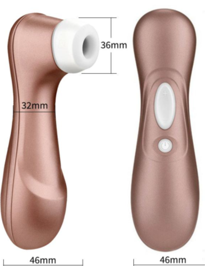 Satisfyer Pro 2 – Rose Gold Clitoral Suction Stimulating Vibrator