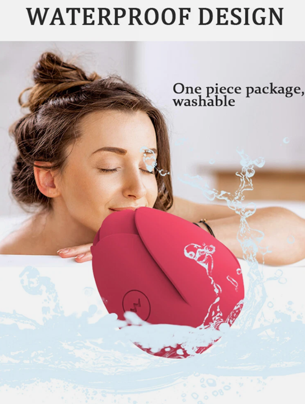 Lotus Flower Suction Vibrator