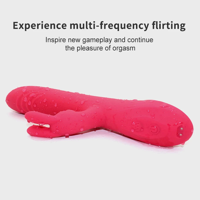 Rabbit Vibrator with Dual Motors for Greater Stimulation