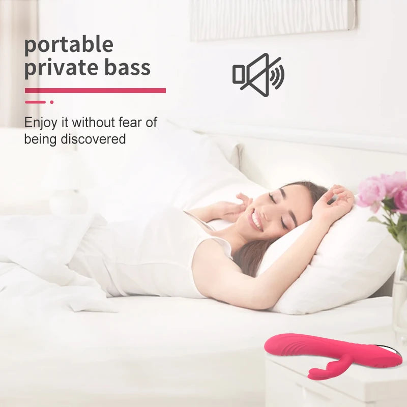 Rabbit Vibrator with Dual Motors for Greater Stimulation