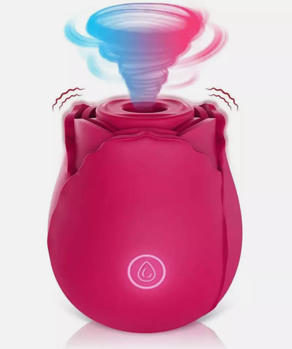 Blossom Rose Clit Sucker & G-Spot Massager