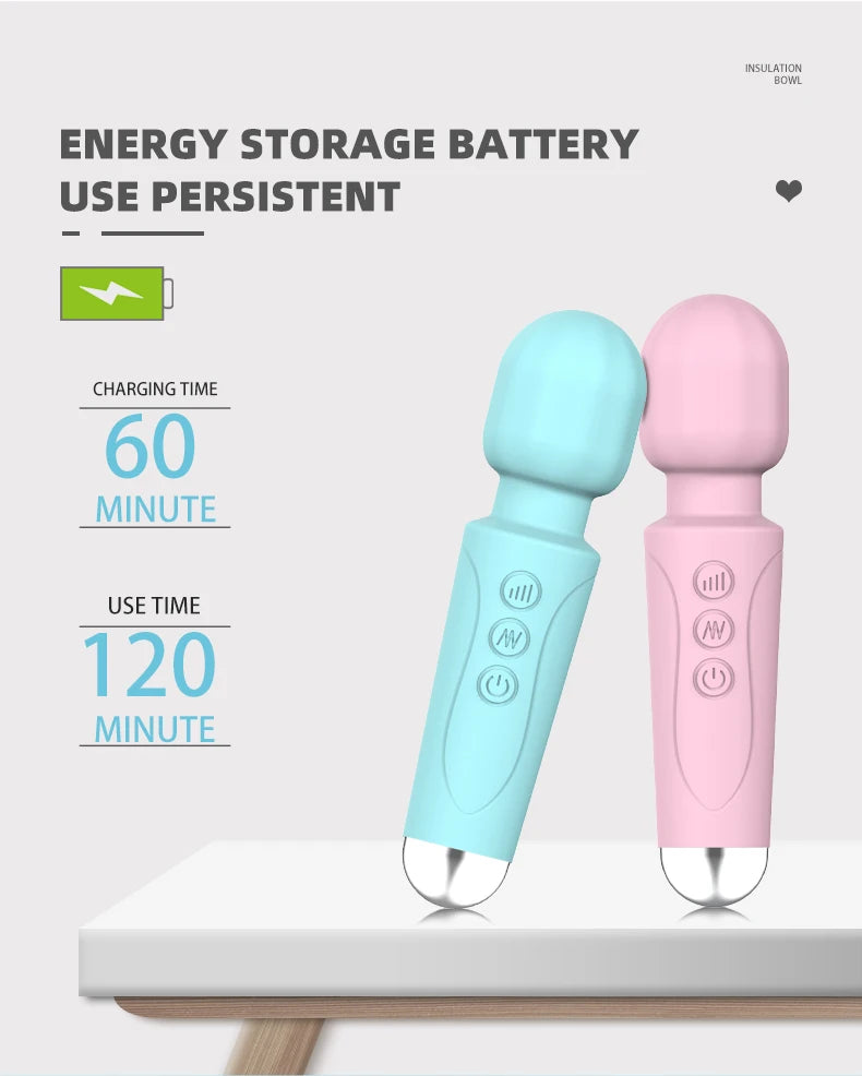 Mini Wand Massage Vibrator