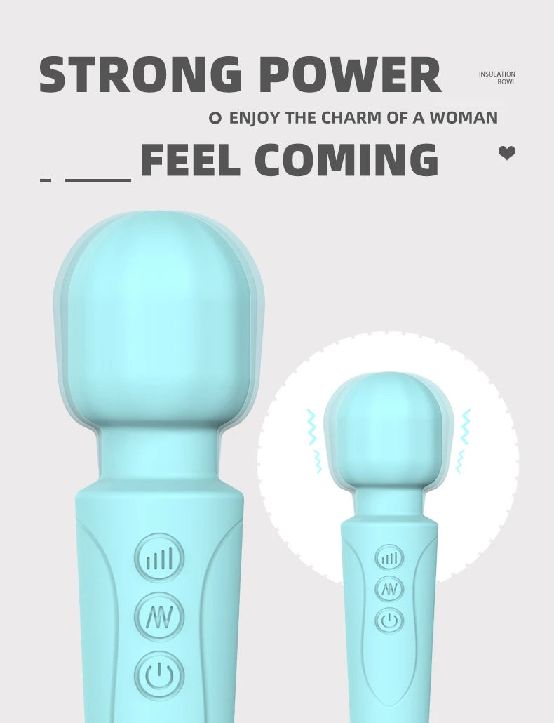 Mini Wand Massage Vibrator
